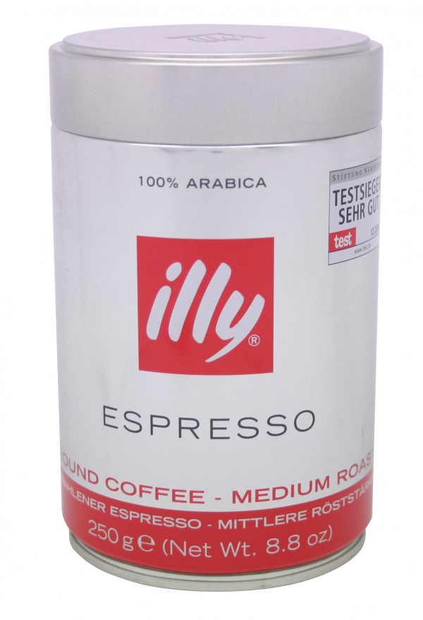 Illy Espresso Gemahlen N 250g Kaffeeheld
