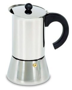 Espressokocher Edelstahl Krüger Deluxe 6