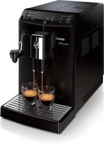 Saeco Kaffeevollautomat HD8862/01 Minuto mit automatischem Milchaufschäumer