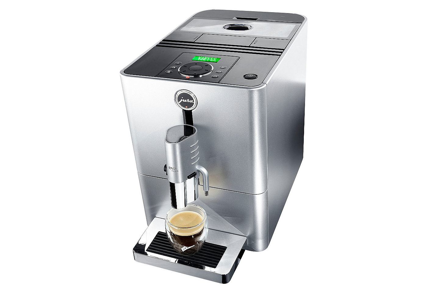Jura Kaffeevollautomat »13691 ENA Micro 9 One Touch«, Micro Silver