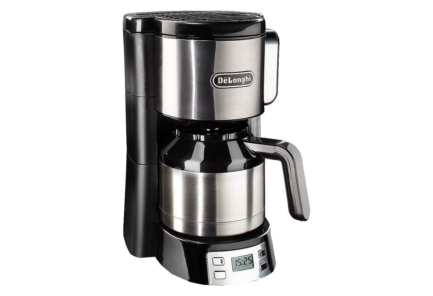 DeLonghi Kaffeemaschine ICM15750, schwarz/silber