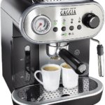 Gaggia Siebträger RI8525/01 Carezza Deluxe 15 bar (1.900 W) Edelstahl/schwarz