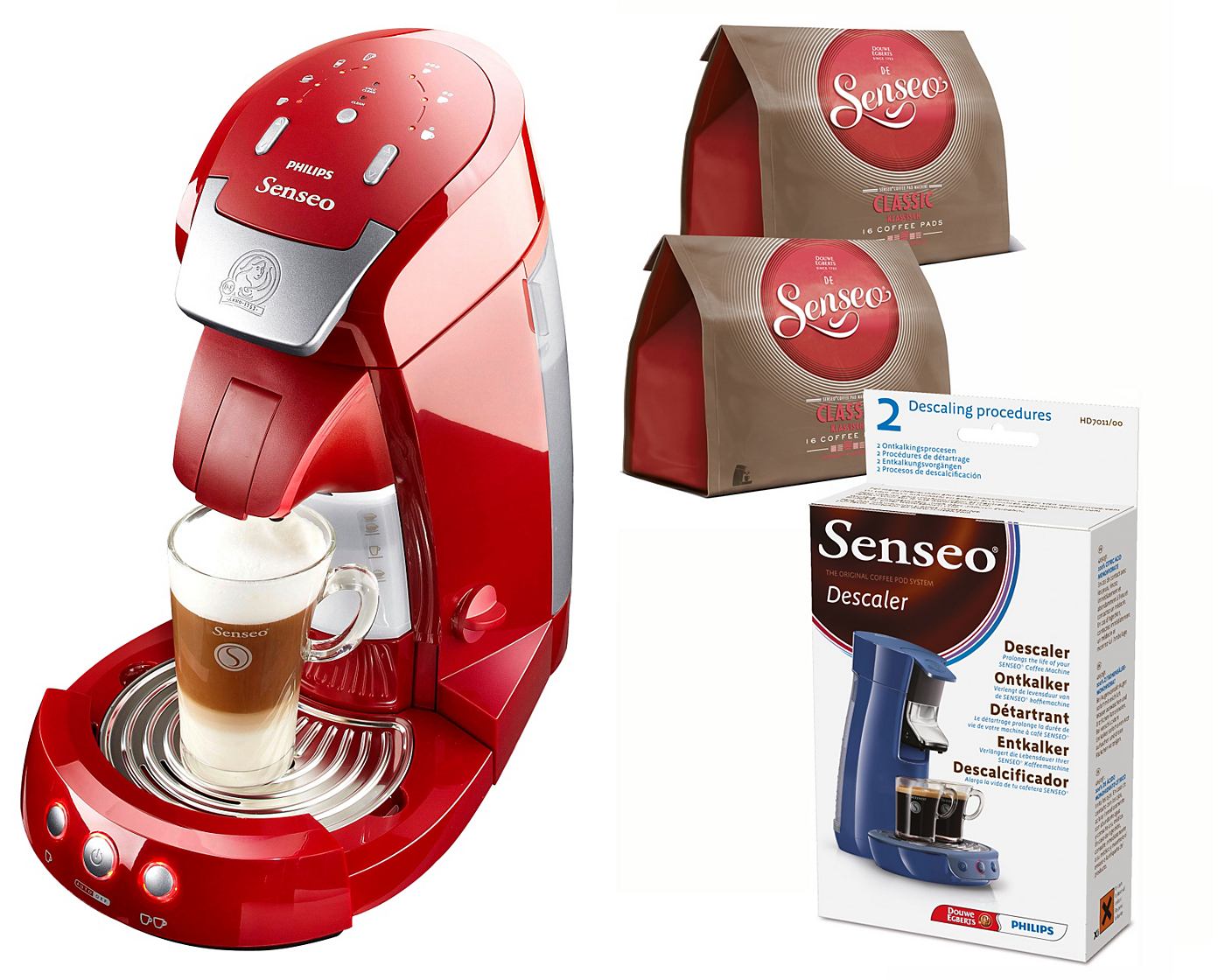 Philips Kaffeepadmaschine «Senseo® Latte Select HD7854»